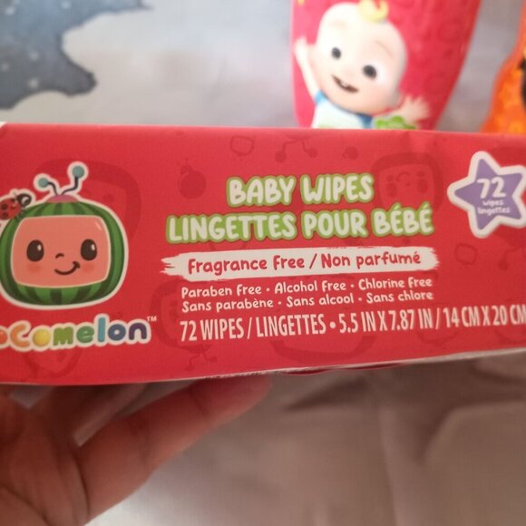 Cocomelon Smart Care Paraben & Dye Free Bath Set Kids Shampoo Body Wash & Wipes - Picture 4 of 9